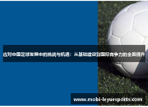 应对中国足球发展中的挑战与机遇：从基础建设到国际竞争力的全面提升